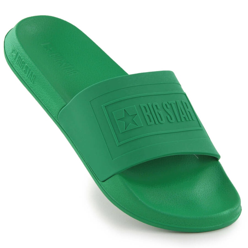 Infradito da spiaggia da piscina da uomo verdi Big Star NN174650 verde