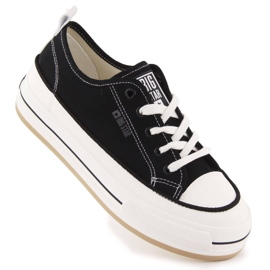 Sneakers nere con plateau da donna Big Star NN274204 nero