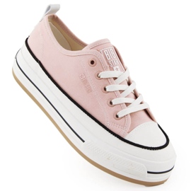 Sneakers platform da donna rosa Big Star NN274207