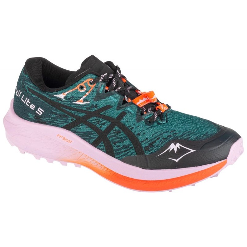 ASICS Fuji Lite 5 1012B690-300 Scarpe verdi verde