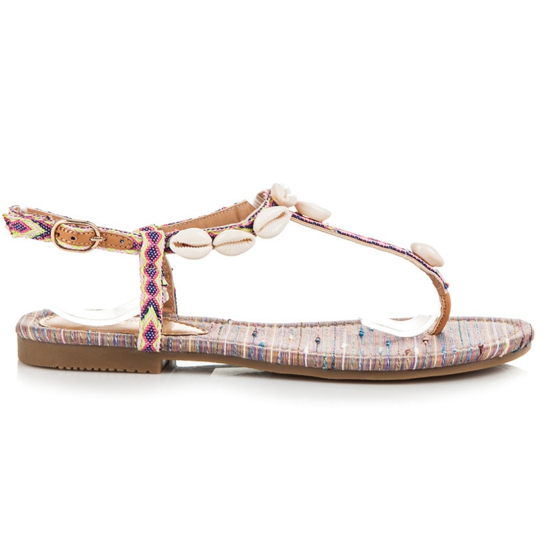 Vices Sandali in stile etnico multicolore