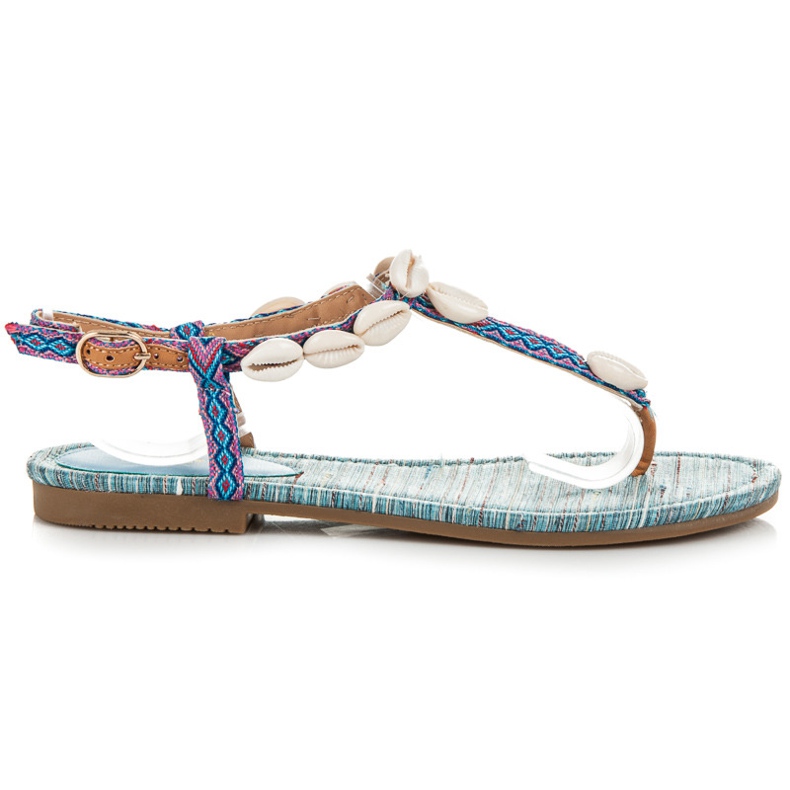 Vices Sandali in stile etnico multicolore