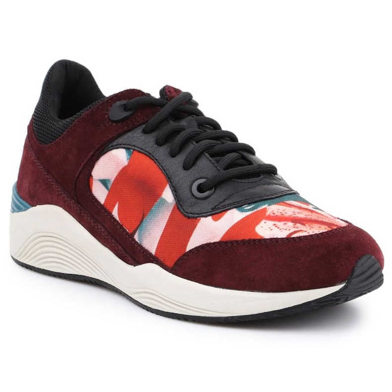 Scarpe lifestyle Geox D Omaya C D540SC-0AN22 rosso