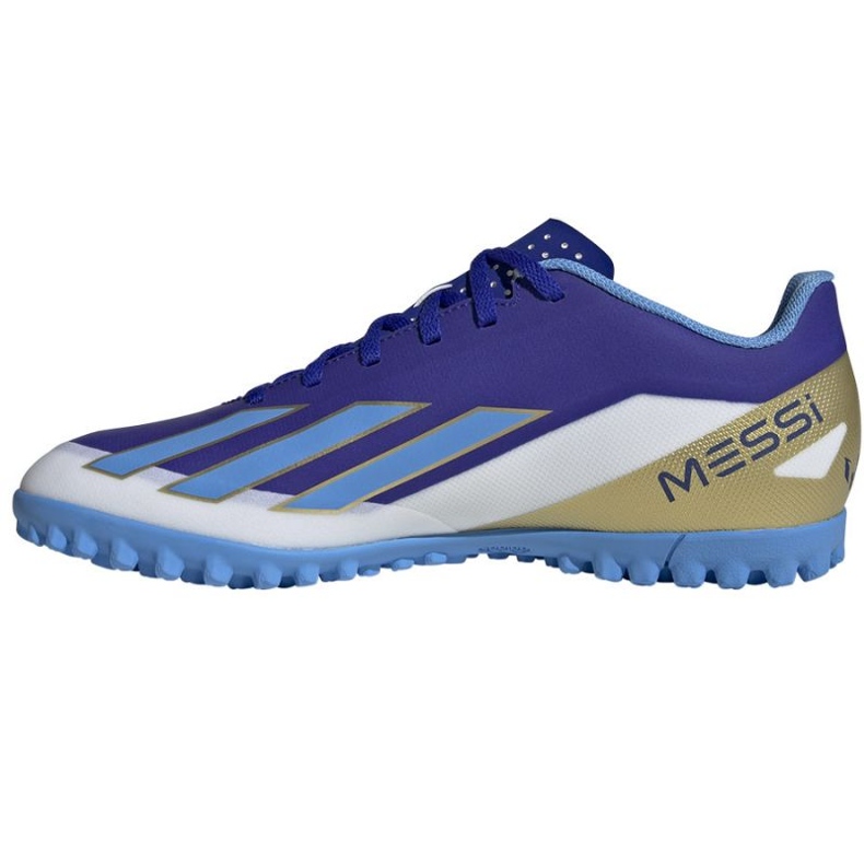 Scarpe Adidas X Crazyfast Club Messi Tf ID0726 blu