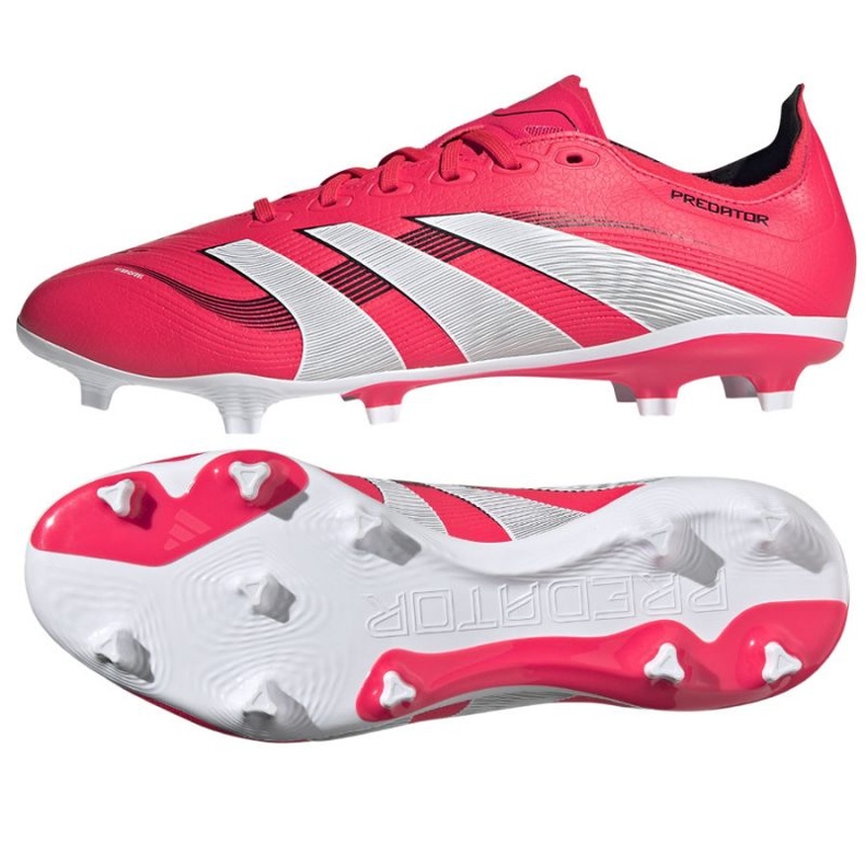 ADIDAS PREVATOR League FG/MG ID3745 SCARPE DI CALCIO rosso