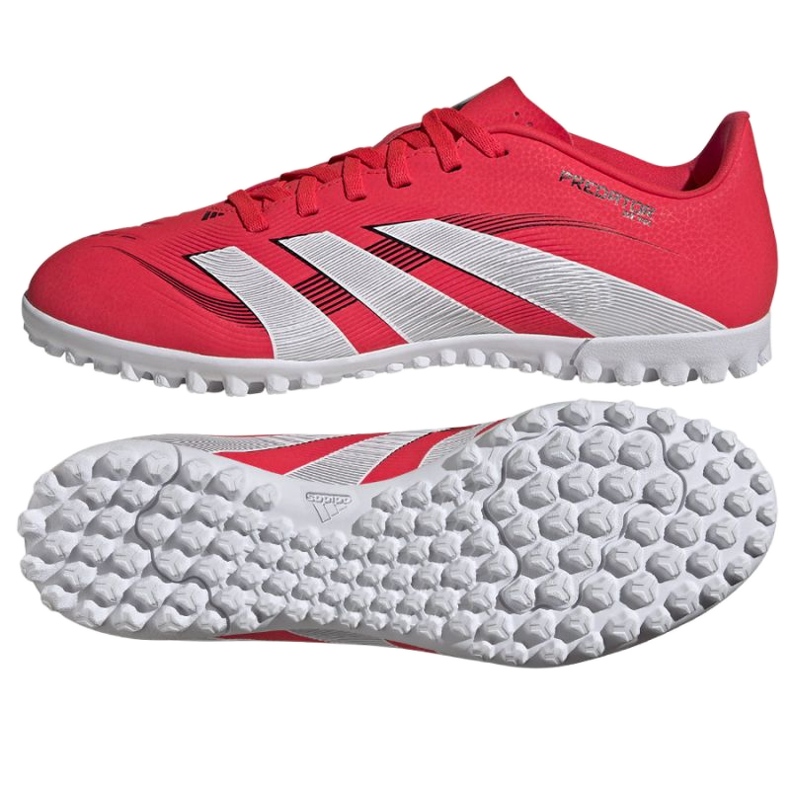 ADIDAS Predator Club TF ID3784 Scarpe da calcio rosso