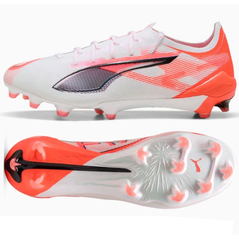 PUMA Ultra 5 Ultimate FG 108159-01 Scarpe da calcio bianca