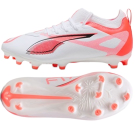 PUMA Ultra 5 Match FG/Mg 108167-01 Scarpe da calcio bianca
