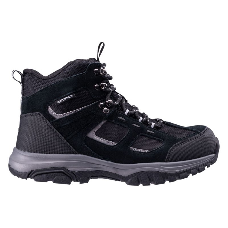 Hi-Tec Scarpe turistiche a metà diodo con membrana nera nero