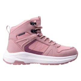 Hi-Tec Rozes Mid WP Wo's Trekking Scarpe con una membrana rosa