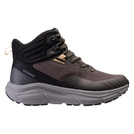 Scarpe fitanu, impermeabile marrone