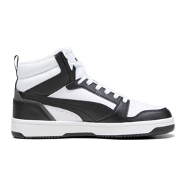 PUMA ROUNT V6 392326-01 bianco e bianco nero