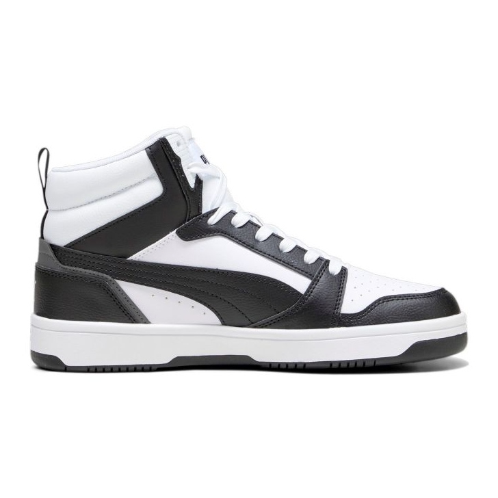 PUMA ROUNT V6 392326-01 bianco e bianco nero