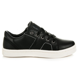Ax Boxing Sneakers in ecopelle nero