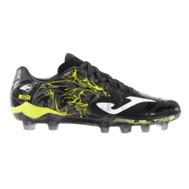 Joma Supercopa 2401 Black Lemon Fluor Company Ground nero