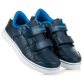 Ax Boxing Sneaker da ragazzo blu scuro