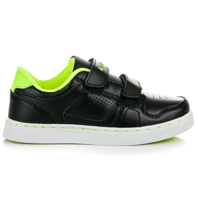 Ax Boxing Sneakers da ragazzo nere nero verde