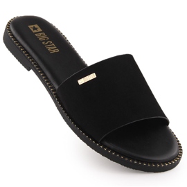 Bar in pelle scamosciata femminile nera big star rr274618 nero