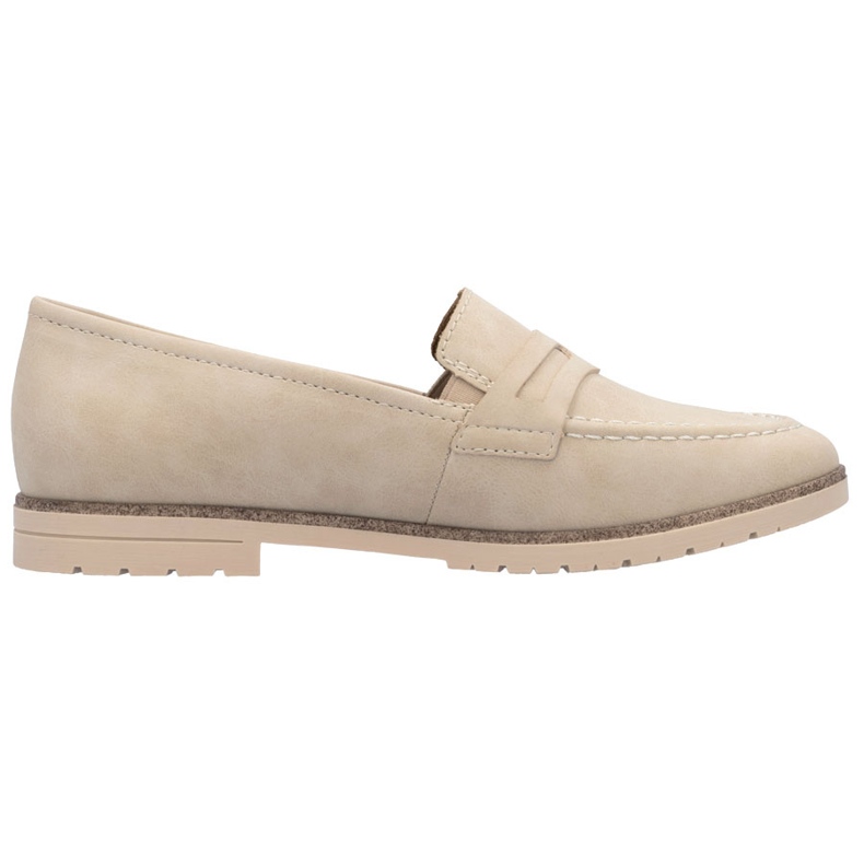 Lords Lords Lords Rieker 45300-62 mocassini in pelle beige