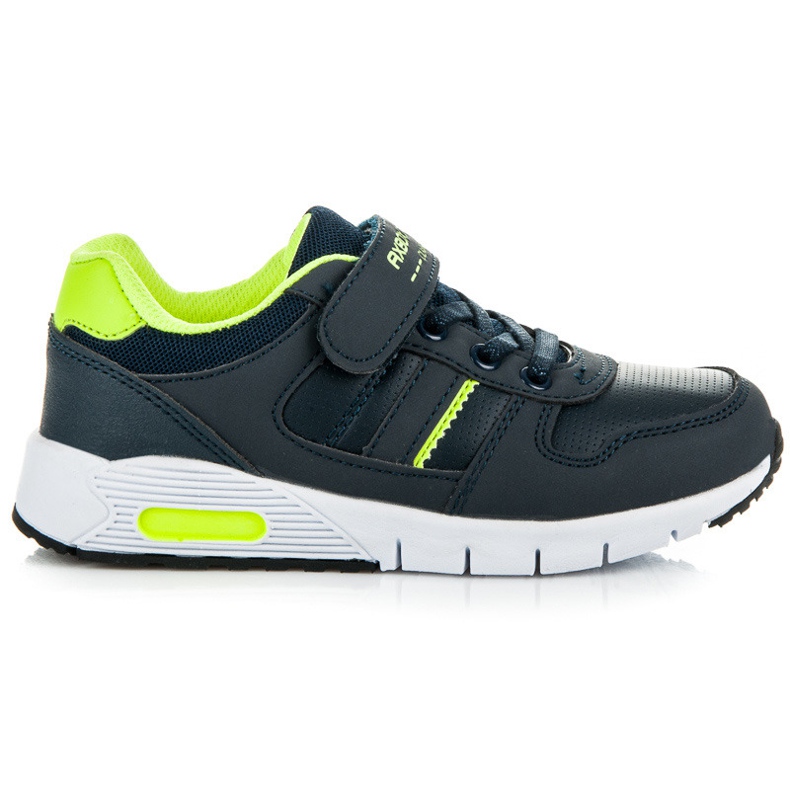Ax Boxing Scarpe per rilegatura e velcro blu