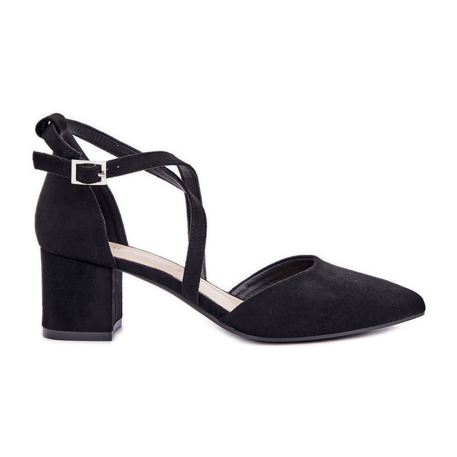 Pompe sul post Eco Suede Sergio Leone Black nero