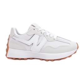 Scarpe sportive da ginnastica da donna, colore bianco