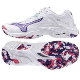 Mizuno Wave Lightning Z8 V1GC240020 Scarpe bianche bianco