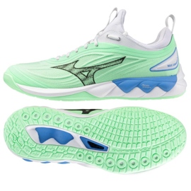 Mizuno Wave Luminio 3 V1GA242086 Scarpe verdi verde