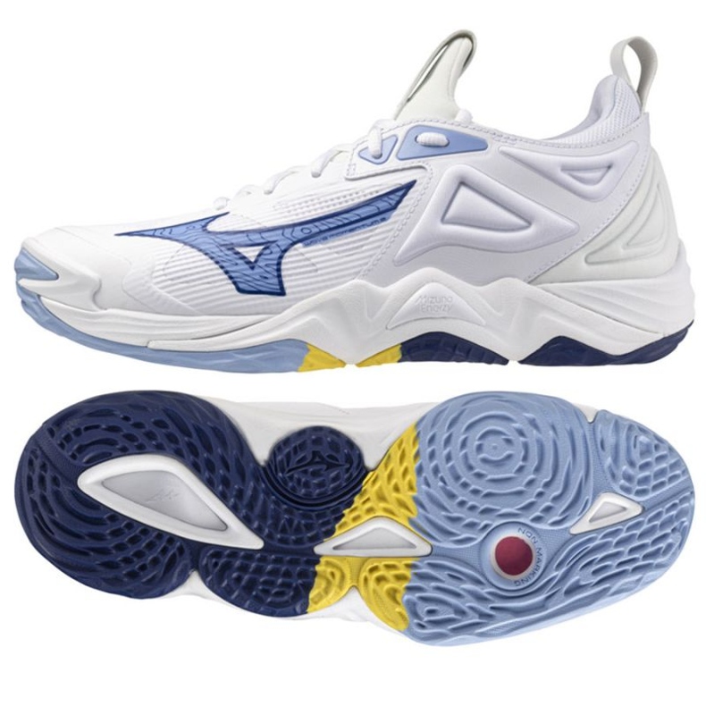 Mizuno Wave Momentum 3 V1GA231297 Scarpe bianche bianca