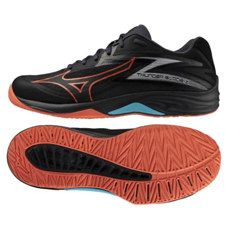 Scarpe a lama Mizuno Thunder con V1GA237006 NERO