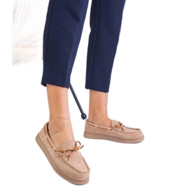 Beige femminili da donna di ekozamsz con un arco