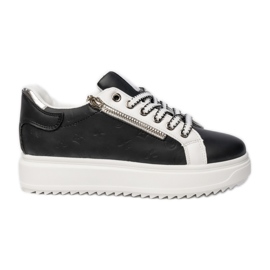 Sneaker sportive nere femminili nero