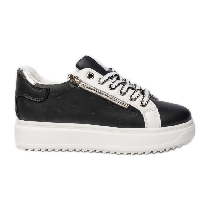 Sneaker sportive nere femminili nero