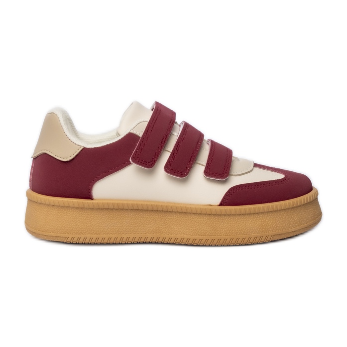 Sneaker borgogna femminili rosso