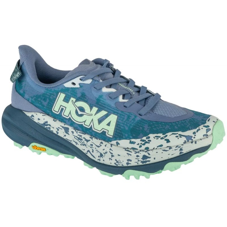 Hoka Speedgoat 6 1147811-Mnlg Grey-Blue Shoes