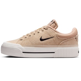 Nike Court Legacy Lift FZ2606-200 Scarpe beige