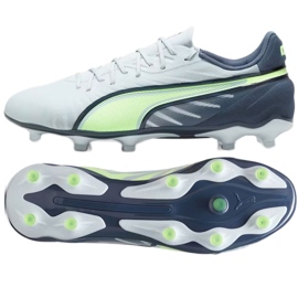Puma King Match FG/AG 107863-03 Scarpe bianche bianca