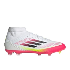 ADIDAS F50 League FG/Mg Mid JI0434 Scarpe da calcio bianco e rosso