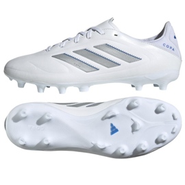 Adidas Copa Pure III League FG/MG ID9051 Scarpe bianche bianco