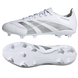 ADIDAS PREVATOR League FG/MG ID1327 Scarpe bianche e argento bianco