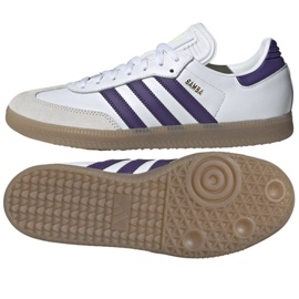 Adidas Samba Messi in scarpe bianche e viola IH8161 bianca