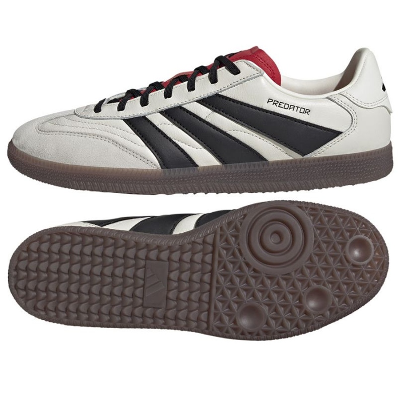 Adidas predator freestyle in jh8893 bianco e nero bianca