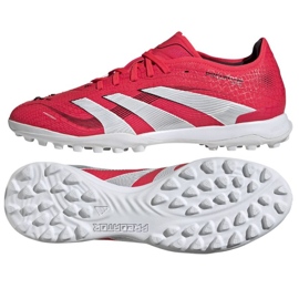 ADIDAS Predator Pro TF ID3764 Scarpe rosse rosso