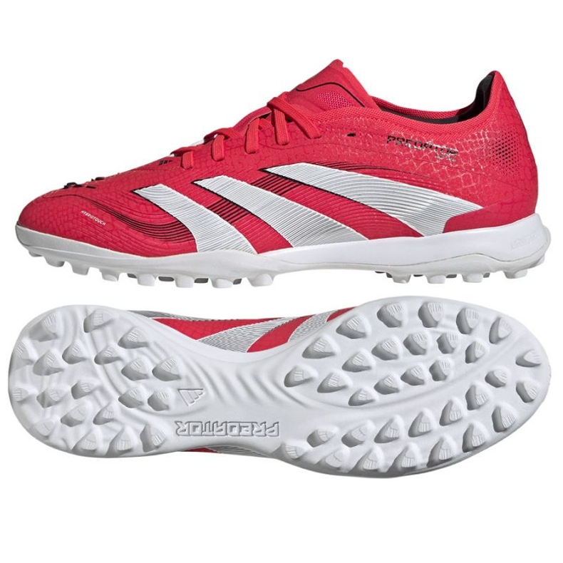 ADIDAS Predator Pro TF ID3764 Scarpe rosse rosso