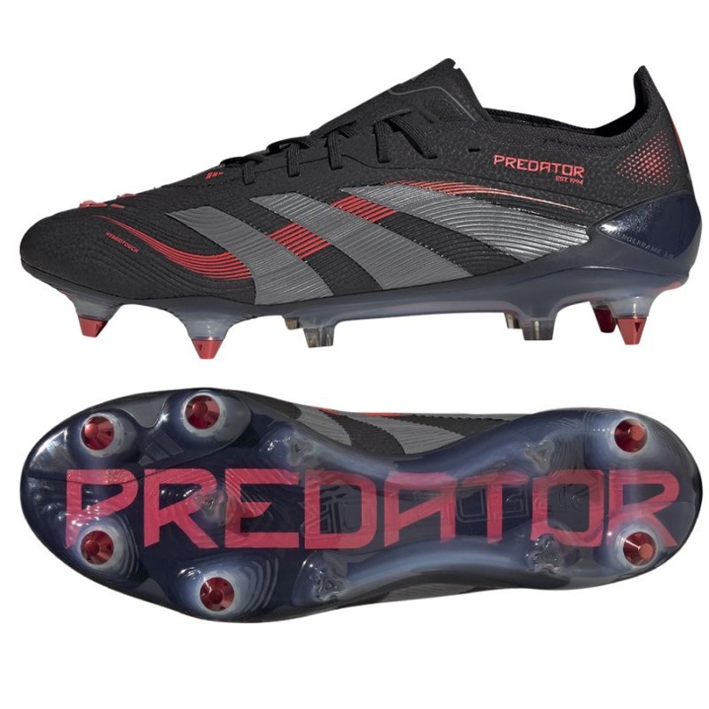 Scarpe adidas predator elite SG ID3852 nero