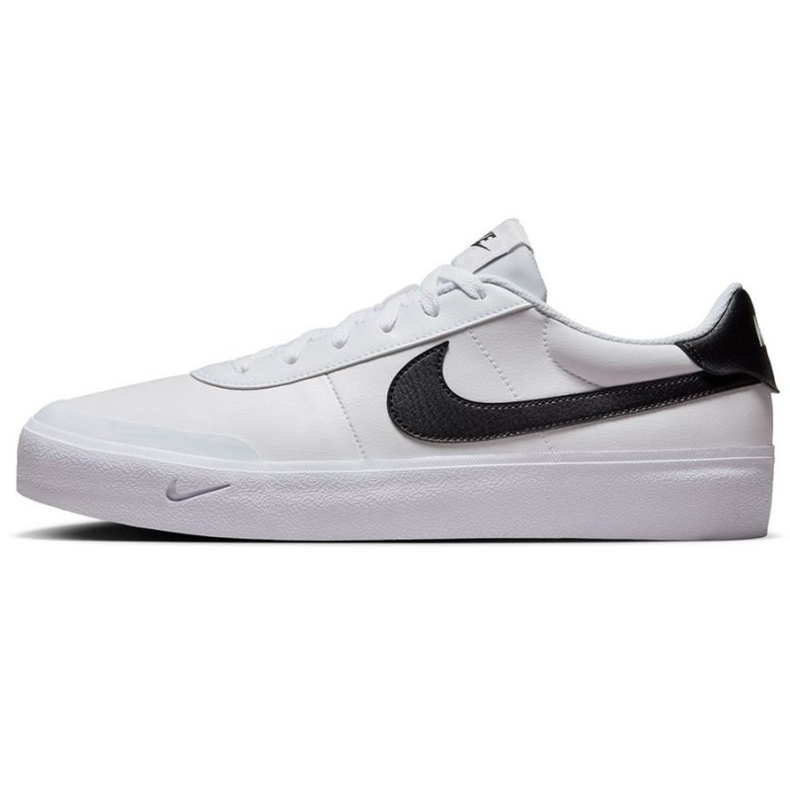 Nike Court ha sparato FQ8146-104 bianco e nero bianca