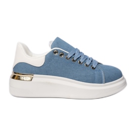 Sneaker sportive blu femminili