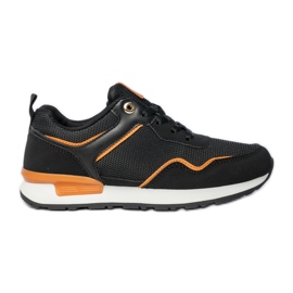 Sneaker sportive nere femminili nero