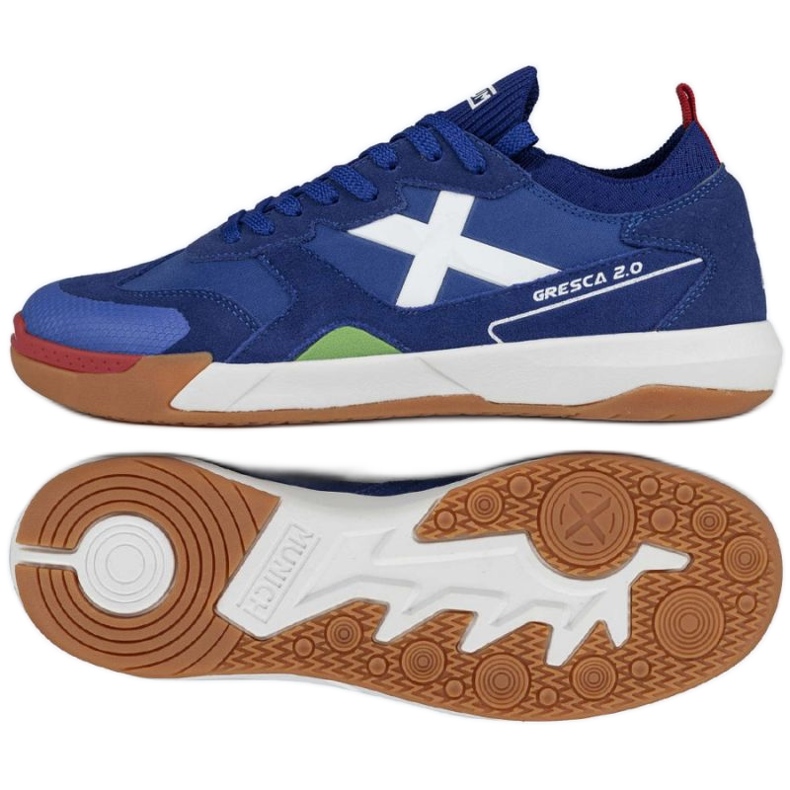 Munich Monaco Gresca 2.0 in 3003001 Scarpe da calcio blu