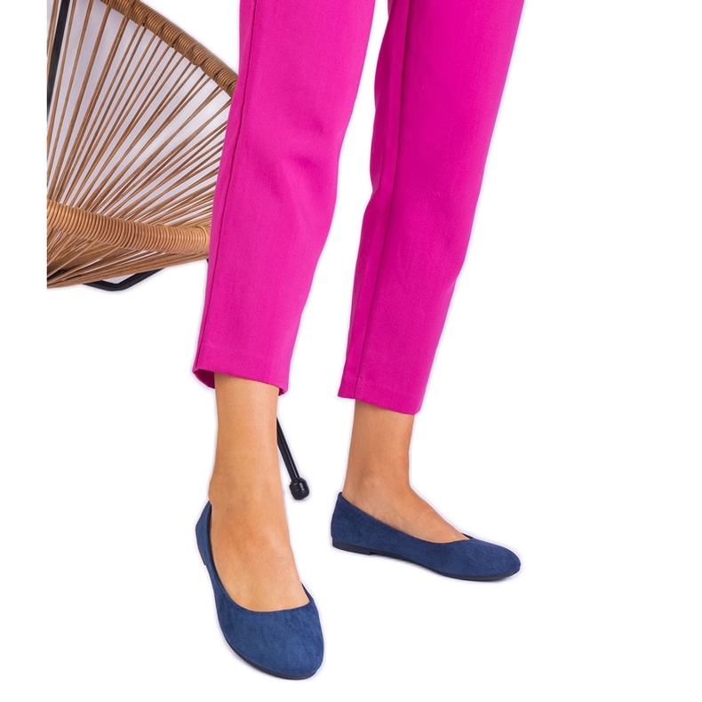 Suede da balle blu navy femminile